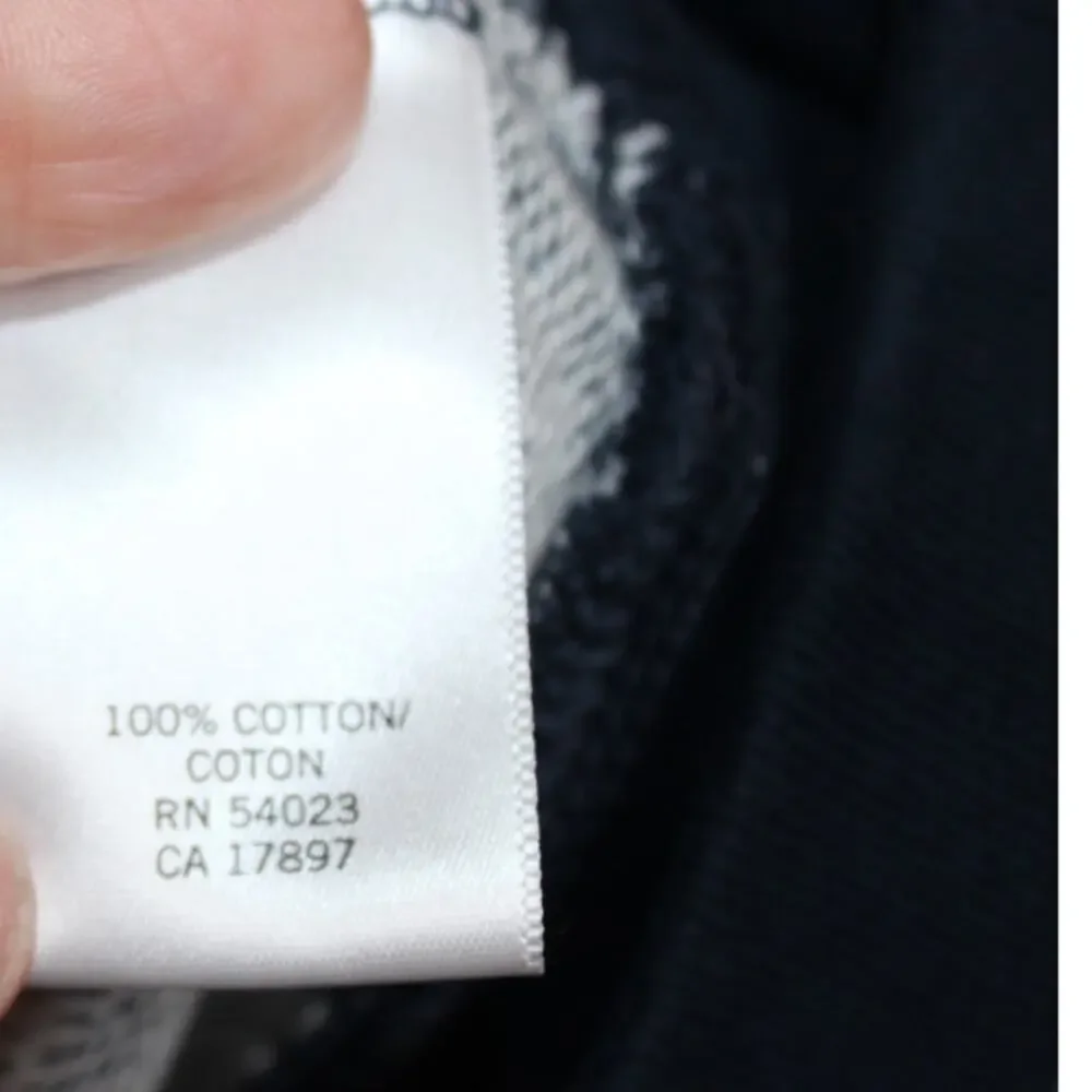 Banana Republic Sweater Mens Medium Gray Cowl‎ Neck Button Cotton